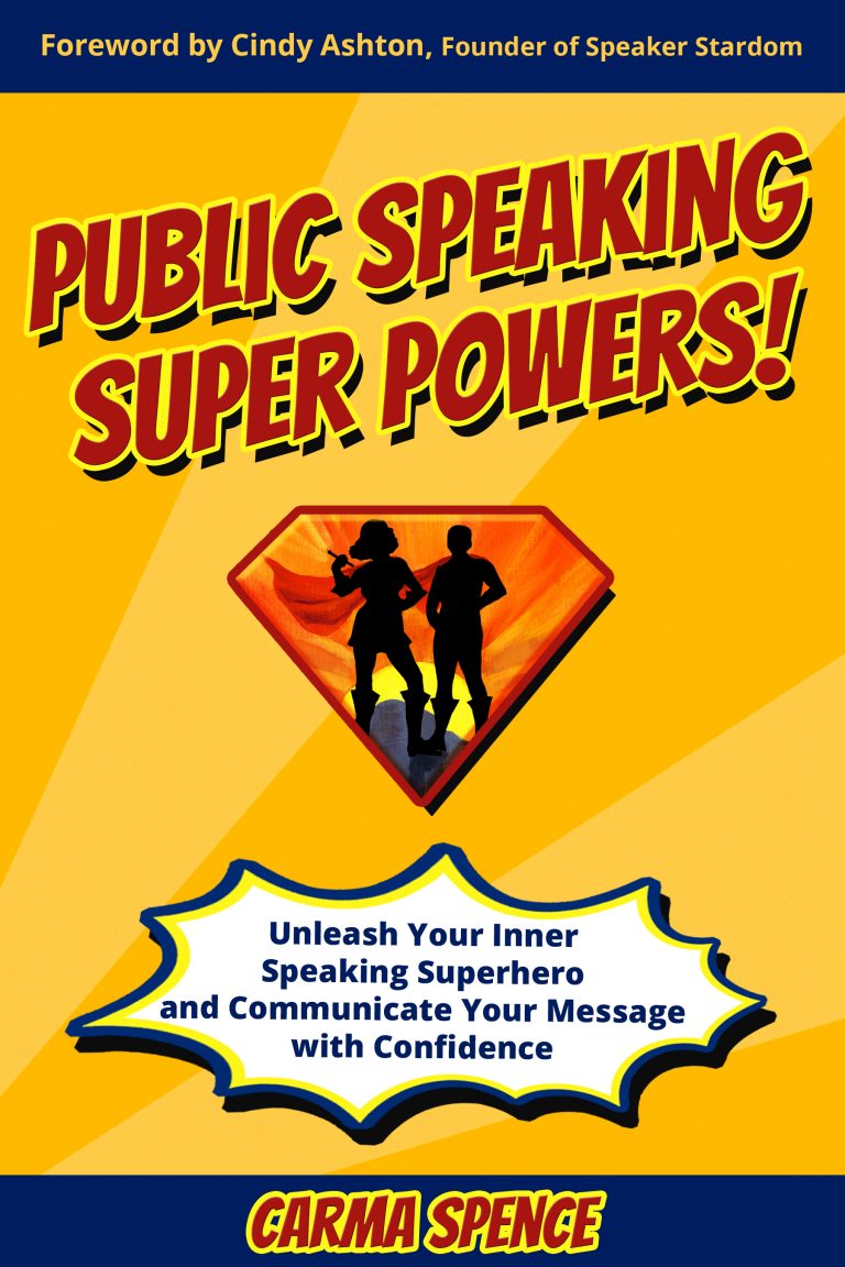 Public Speaking Super Powers Cover