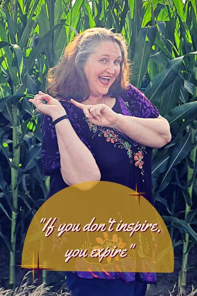 Carma - If you don't inspire, you expire.